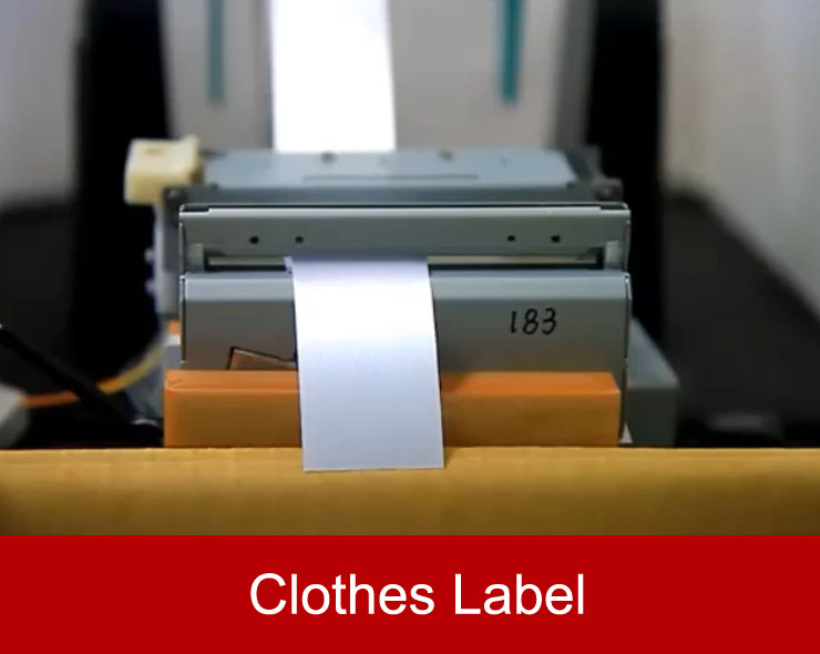 Label printing module